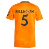 Officiële Voetbalshirt + Korte Broek Real Madrid Bellingham 5 Uit 2024-25 - Kids